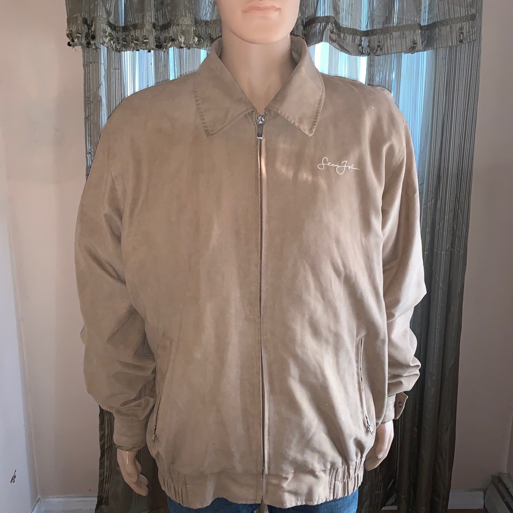 Suede Sean John spring jacket